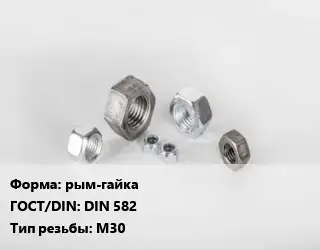 Гайка рым-гайка DIN 582 М30